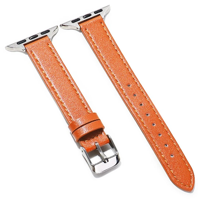 Modisch Apple Watch Series 7 41mm Kunstleder armband