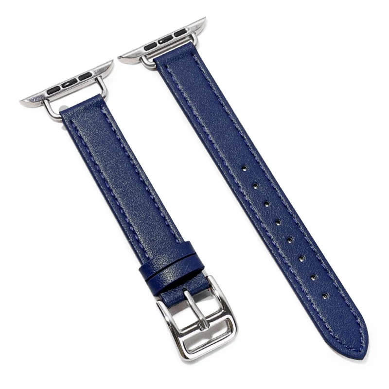 Modisch Apple Watch Series 7 41mm Kunstleder armband