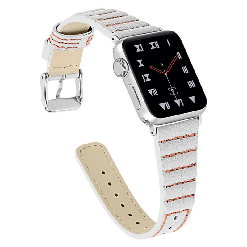 Sehr schön Apple Watch Series 7 41mm Echtes Leder armband