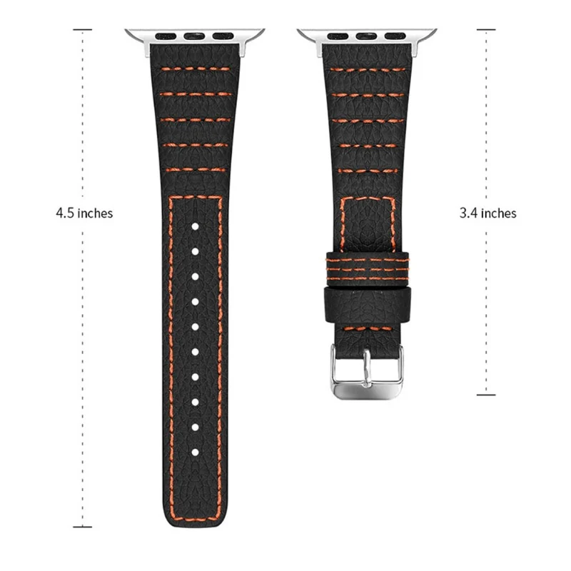 Sehr schön Apple Watch Series 7 41mm Echtes Leder armband