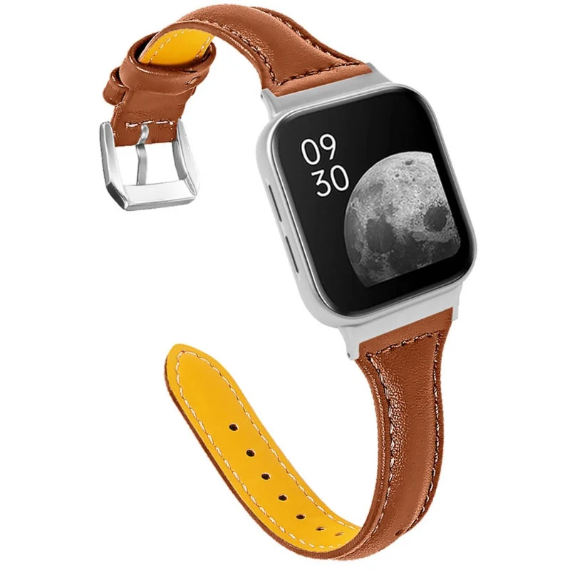 Mega zäh Oppo Watch (41mm) Echtes Leder armband
