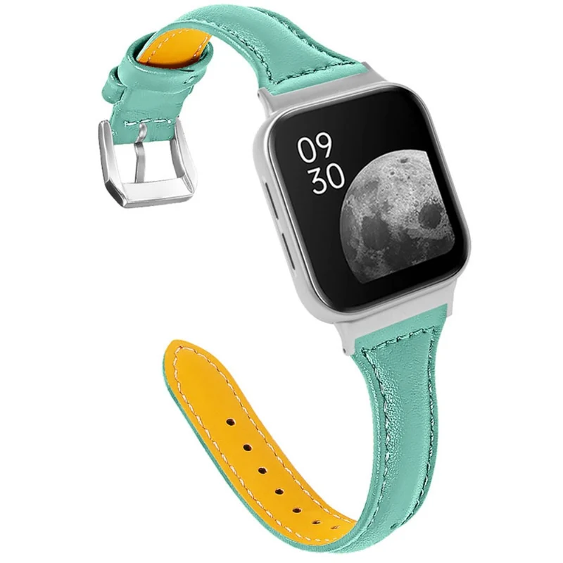 Mega zäh Oppo Watch (41mm) Echtes Leder armband