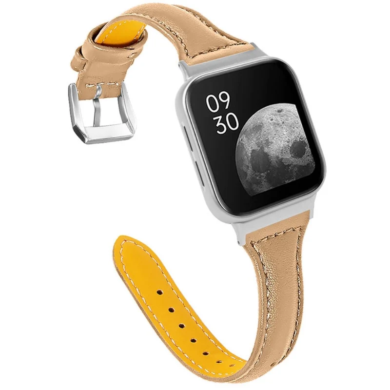 Mega zäh Oppo Watch (41mm) Echtes Leder armband