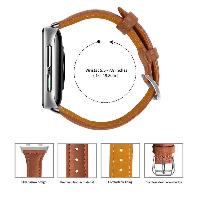 Mega zäh Oppo Watch (41mm) Echtes Leder armband