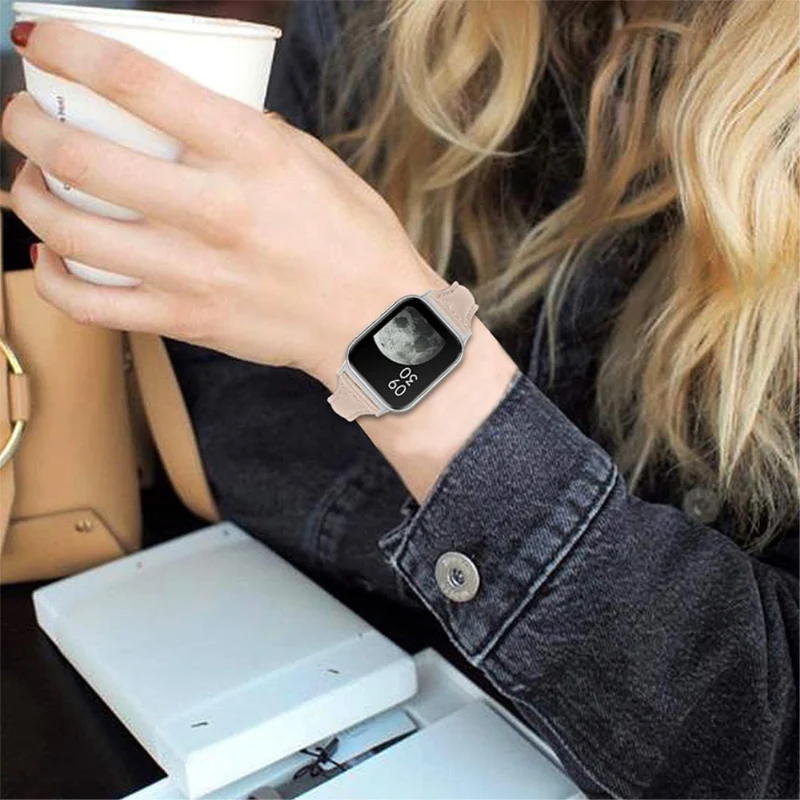 Mega zäh Oppo Watch (41mm) Echtes Leder armband
