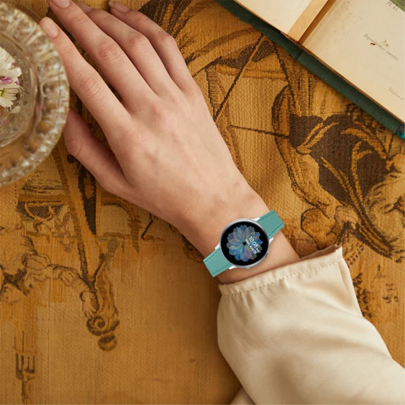 Mega zäh Oppo Watch (41mm) Echtes Leder armband