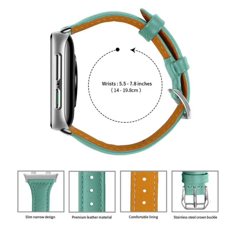 Mega zäh Oppo Watch (41mm) Echtes Leder armband