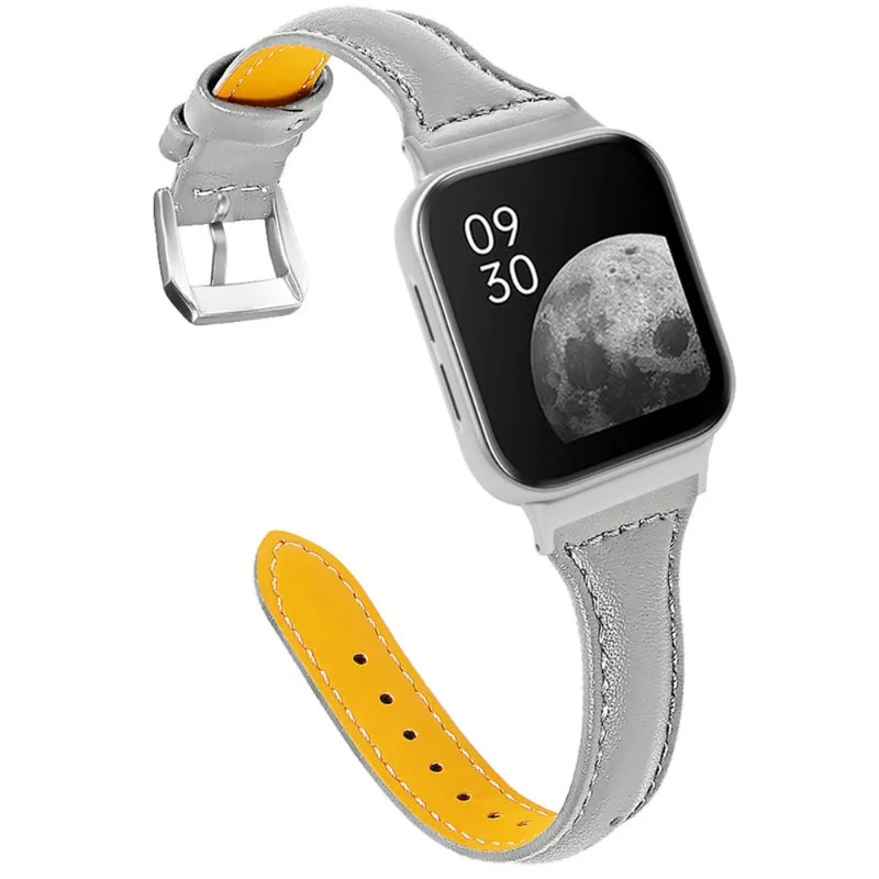 Mega zäh Oppo Watch (41mm) Echtes Leder armband