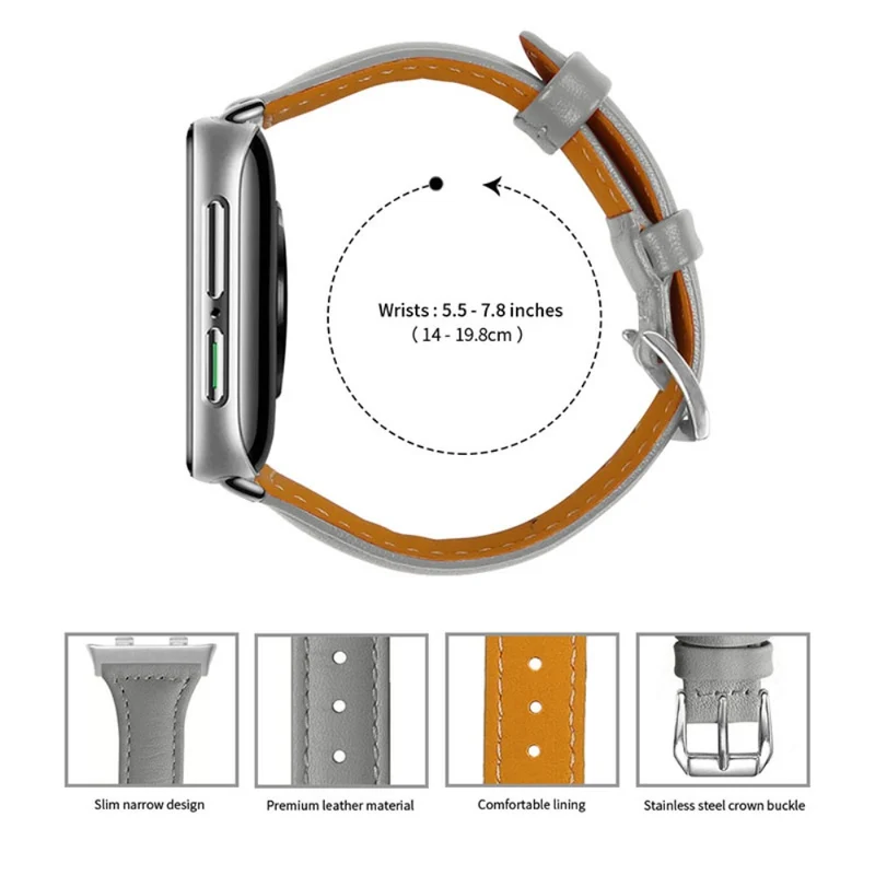 Mega zäh Oppo Watch (41mm) Echtes Leder armband
