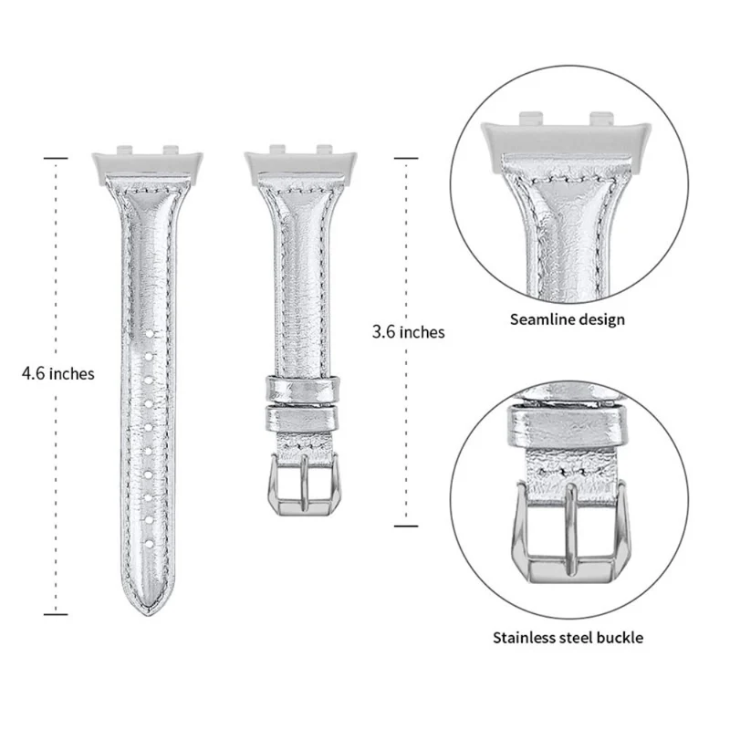 Mega zäh Oppo Watch (41mm) Echtes Leder armband