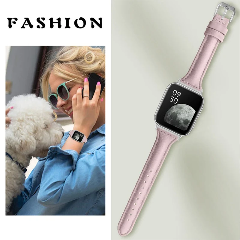 Mega zäh Oppo Watch (41mm) Echtes Leder armband