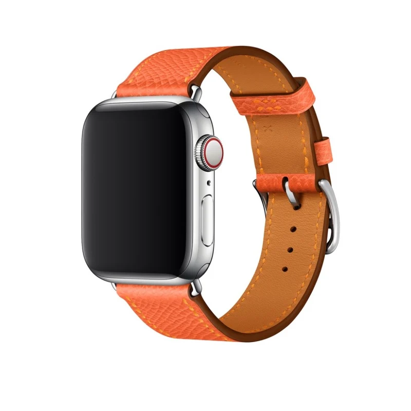 Mega chillig Apple Watch Series 5 44mm Echtes Leder armband