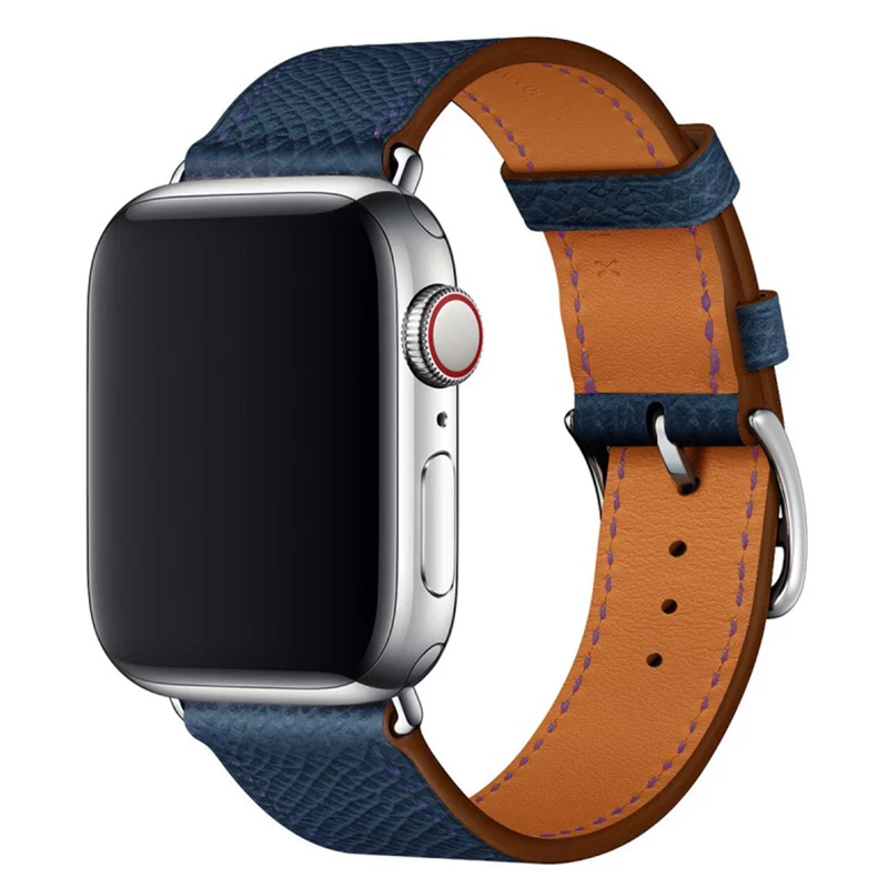 Mega chillig Apple Watch Series 5 44mm Echtes Leder armband