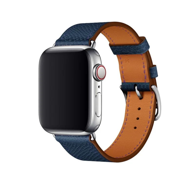 Mega chillig Apple Watch Series 5 44mm Echtes Leder armband