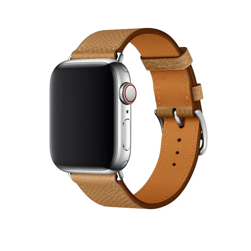 Mega chillig Apple Watch Series 5 44mm Echtes Leder armband