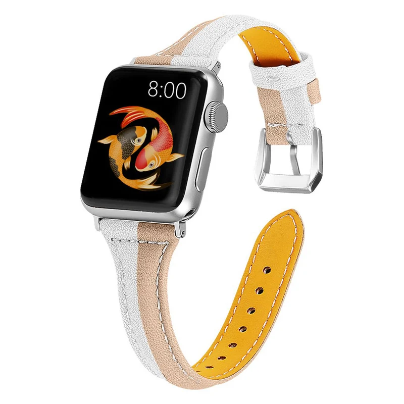 Großartig Apple Watch Series 5 44mm Echtes Leder armband