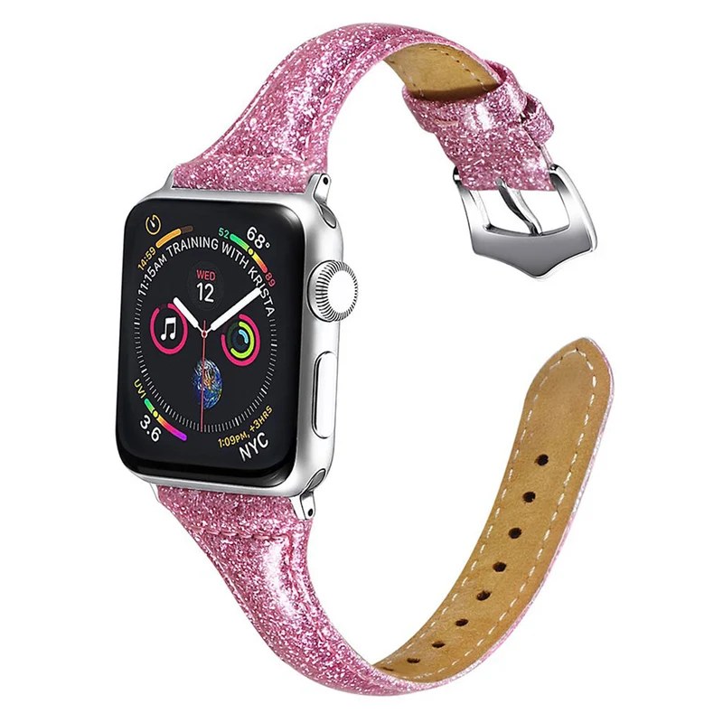 Absolut gut Apple Watch Series 5 44mm Echtes Leder armband