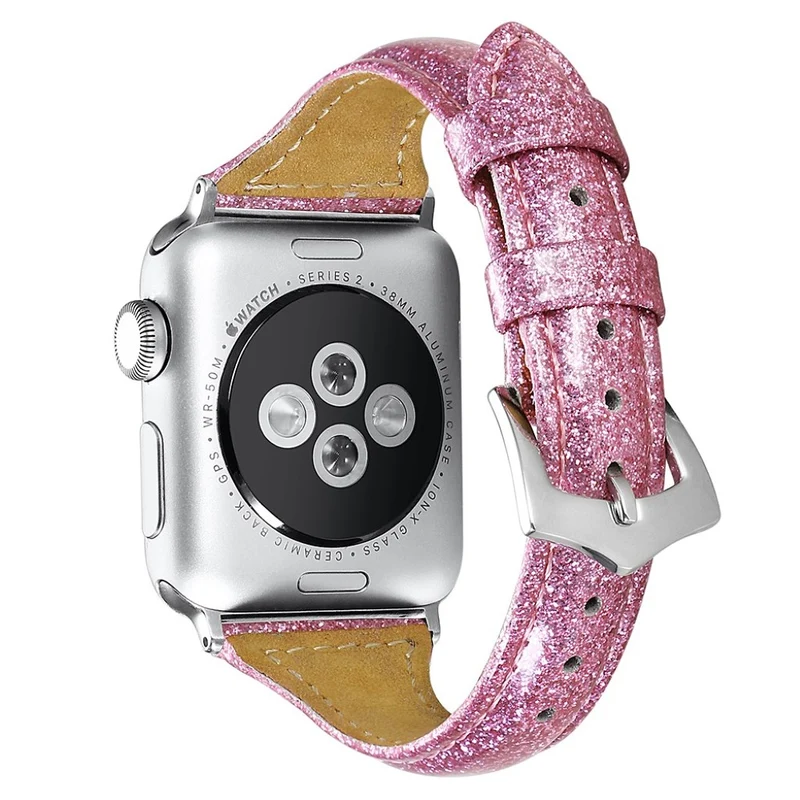 Absolut gut Apple Watch Series 5 44mm Echtes Leder armband