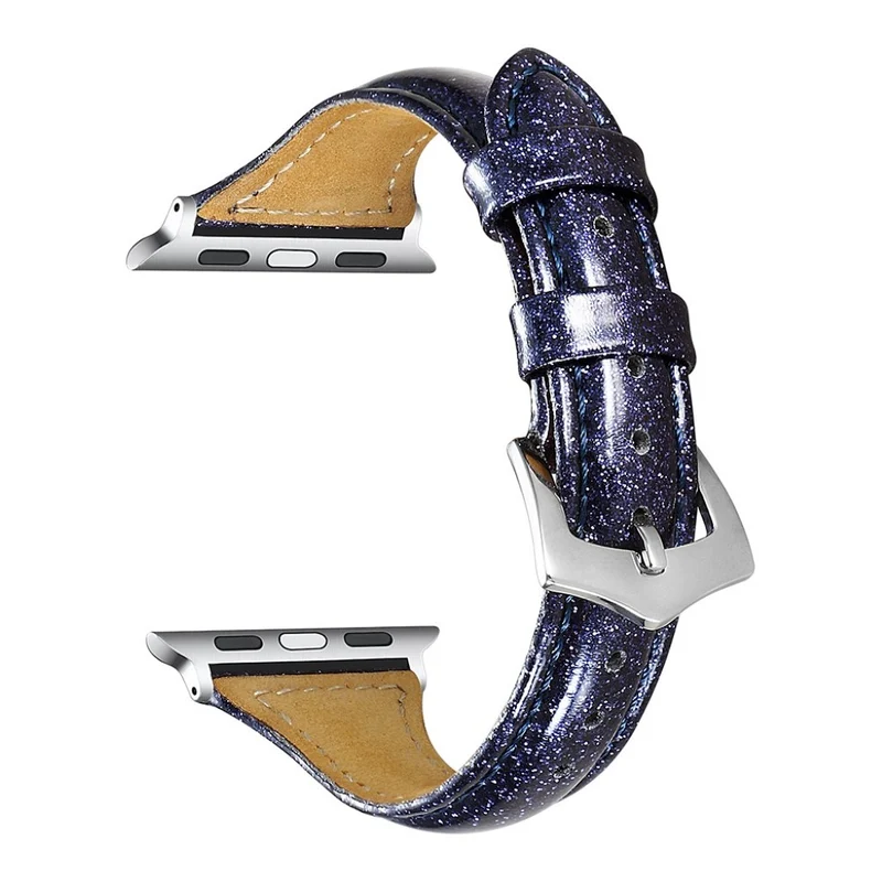 Absolut gut Apple Watch Series 5 44mm Echtes Leder armband