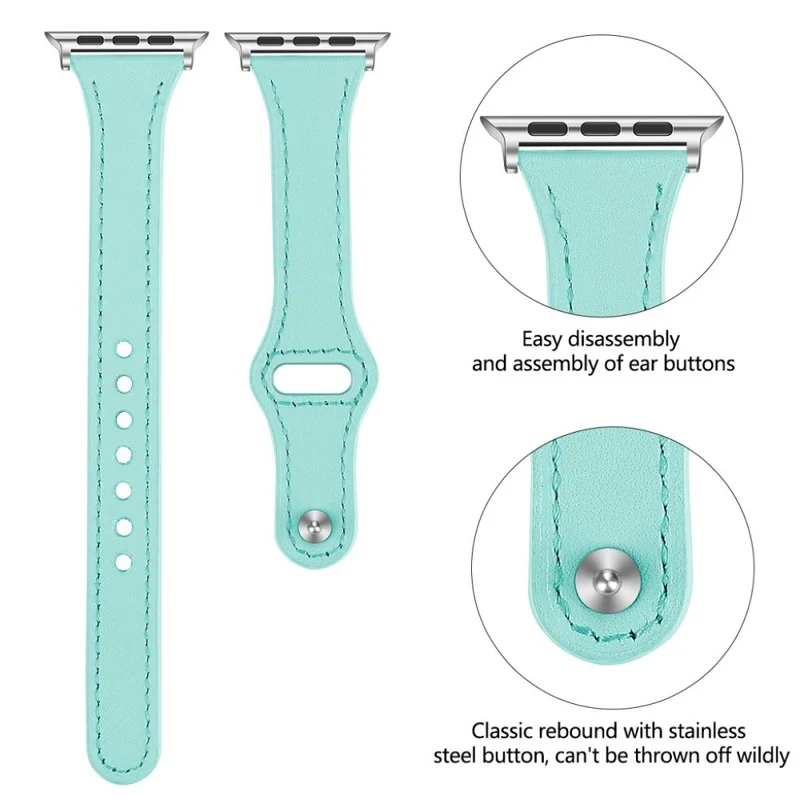 Fantastisch Apple Watch Series 5 44mm Echtes Leder armband