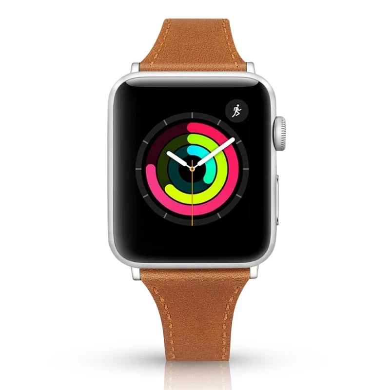 Fantastisch Apple Watch Series 5 44mm Echtes Leder armband