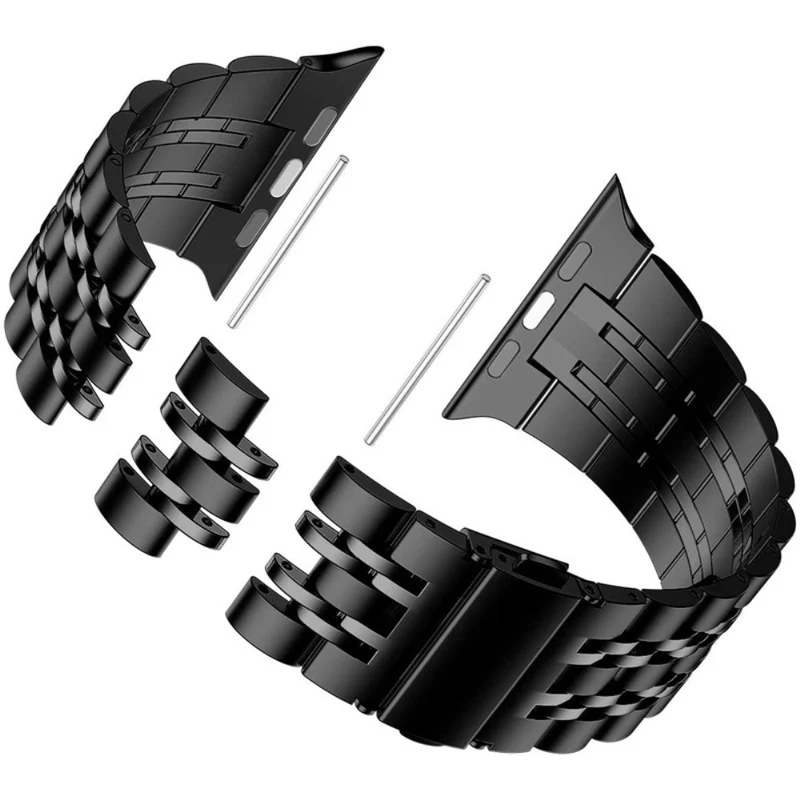 Sehr elegant Apple Watch Series 7 45mm Metall armband