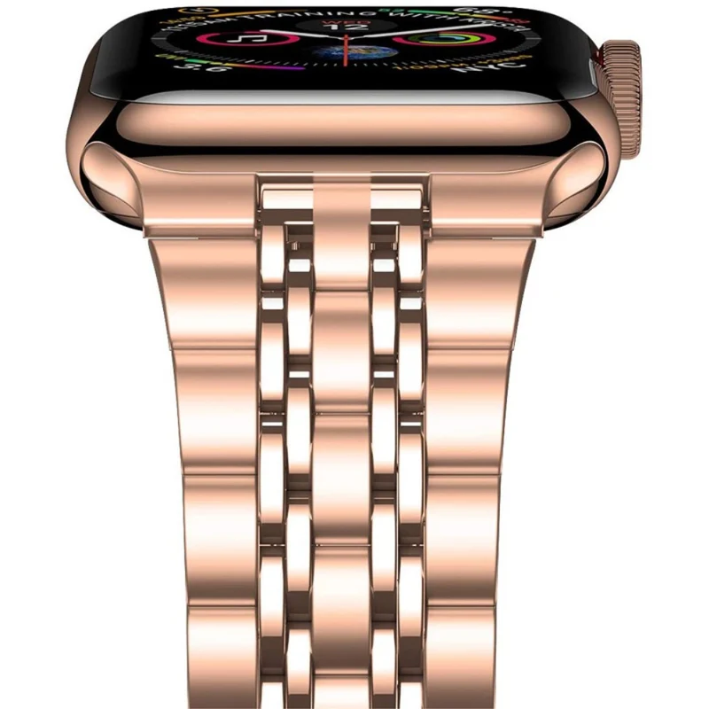 Sehr elegant Apple Watch Series 7 45mm Metall armband