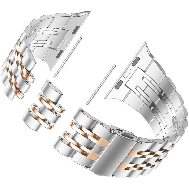 Sehr elegant Apple Watch Series 7 45mm Metall armband