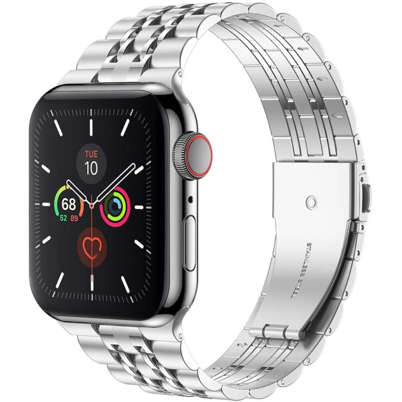 Sehr elegant Apple Watch Series 7 45mm Metall armband