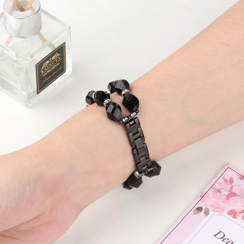 Stark Apple Watch Series 7 45mm Metall und Strass armband