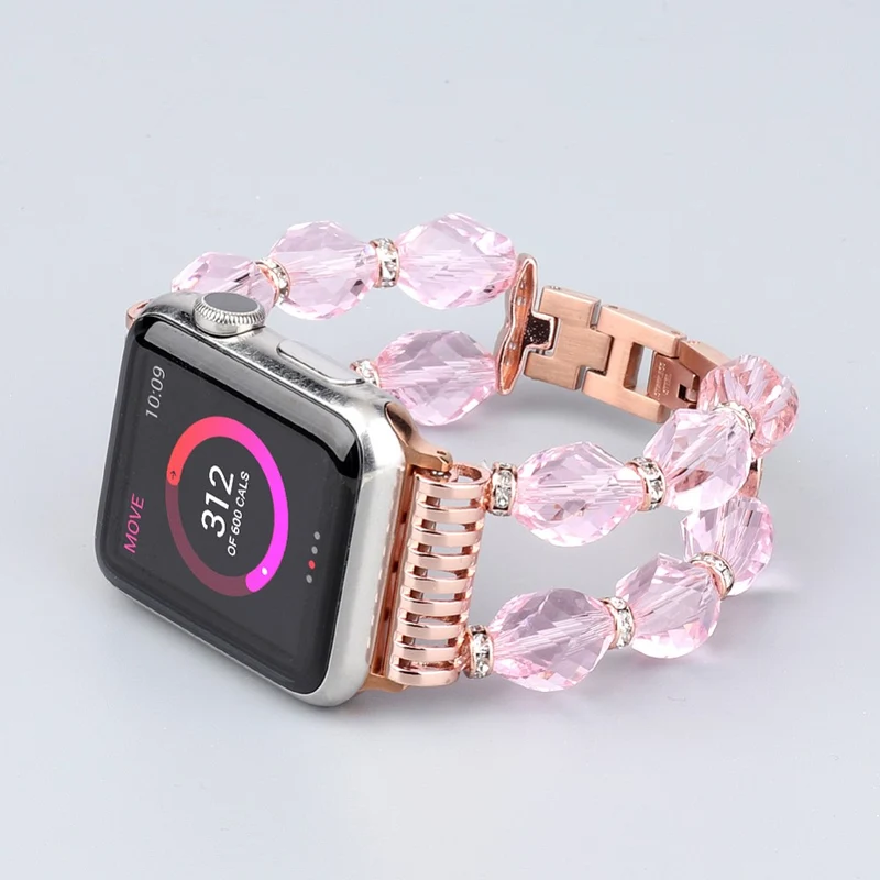 Stark Apple Watch Series 7 45mm Metall und Strass armband