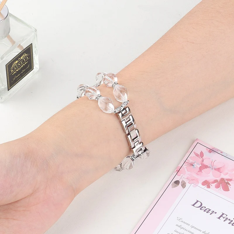 Stark Apple Watch Series 7 45mm Metall und Strass armband