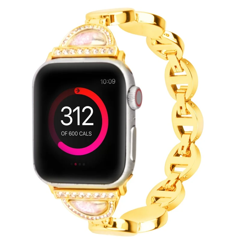Stark Apple Watch Series 7 45mm Metall und Strass armband
