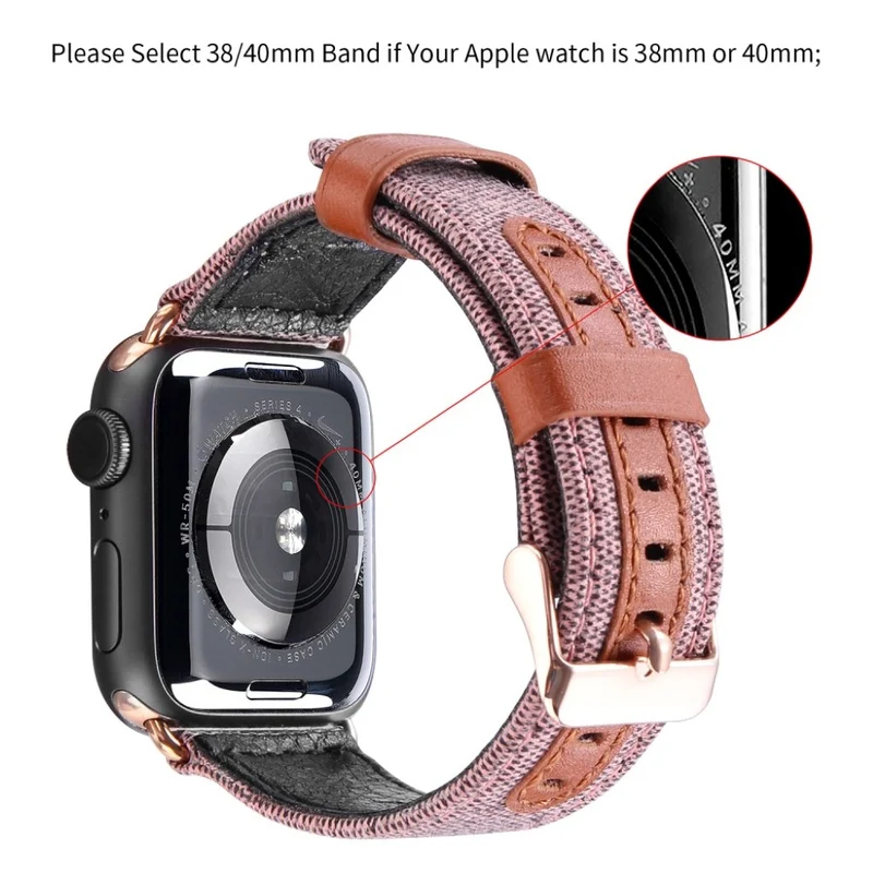 Mega cool Apple Watch Series 5 40mm Textil / Nylon armband