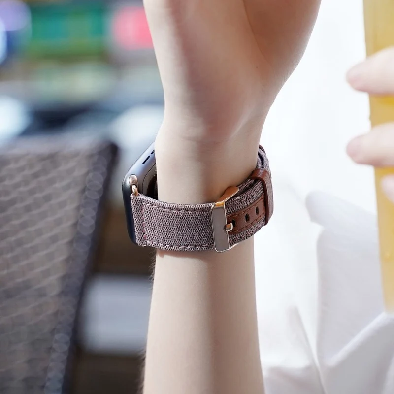 Mega cool Apple Watch Series 5 40mm Textil / Nylon armband