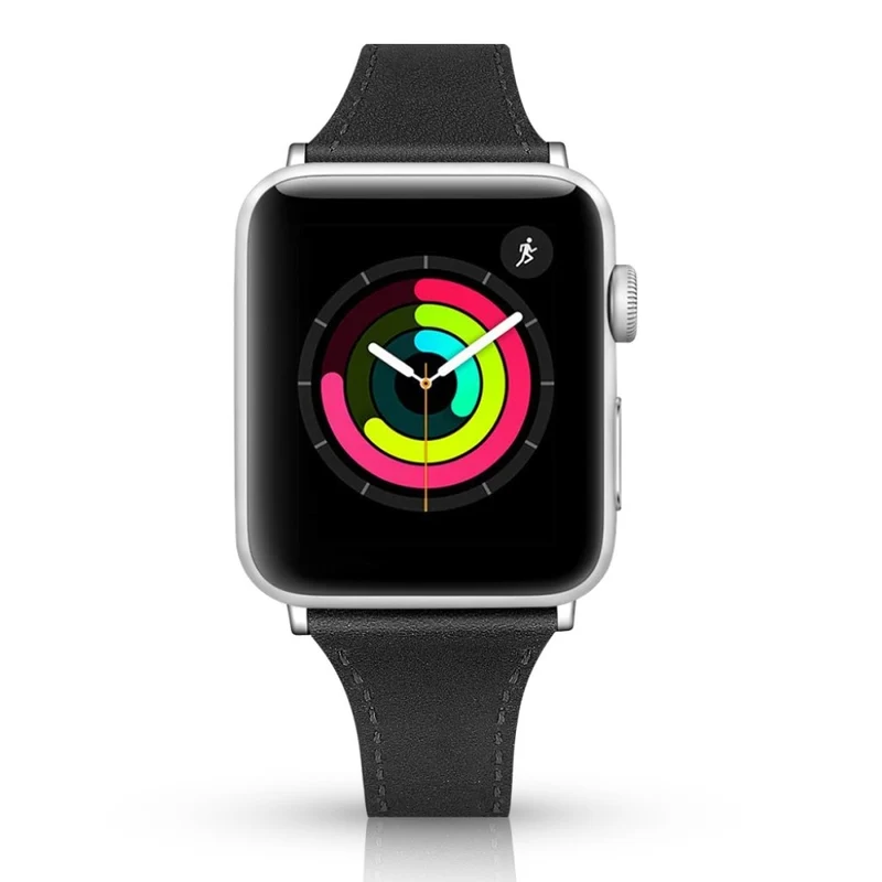 Sehr robust Apple Watch Series 5 40mm Echtes Leder armband