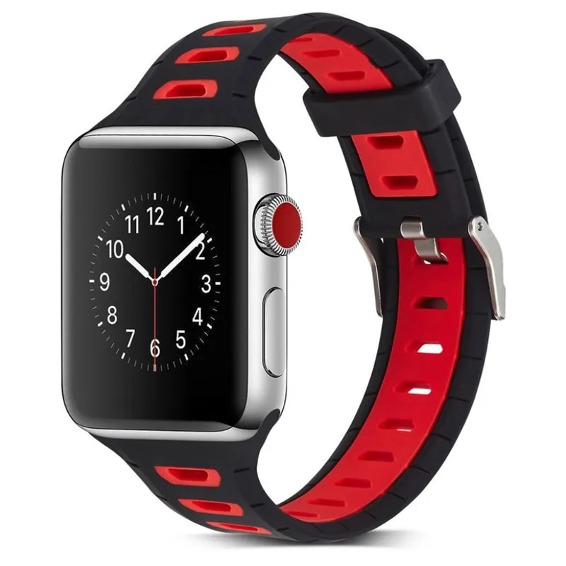 Exquisit Apple Watch Series 1-3 42mm Silikon / TPU armband