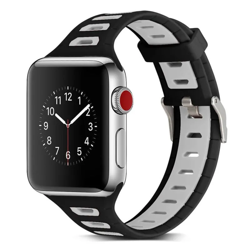 Exquisit Apple Watch Series 1-3 42mm Silikon / TPU armband