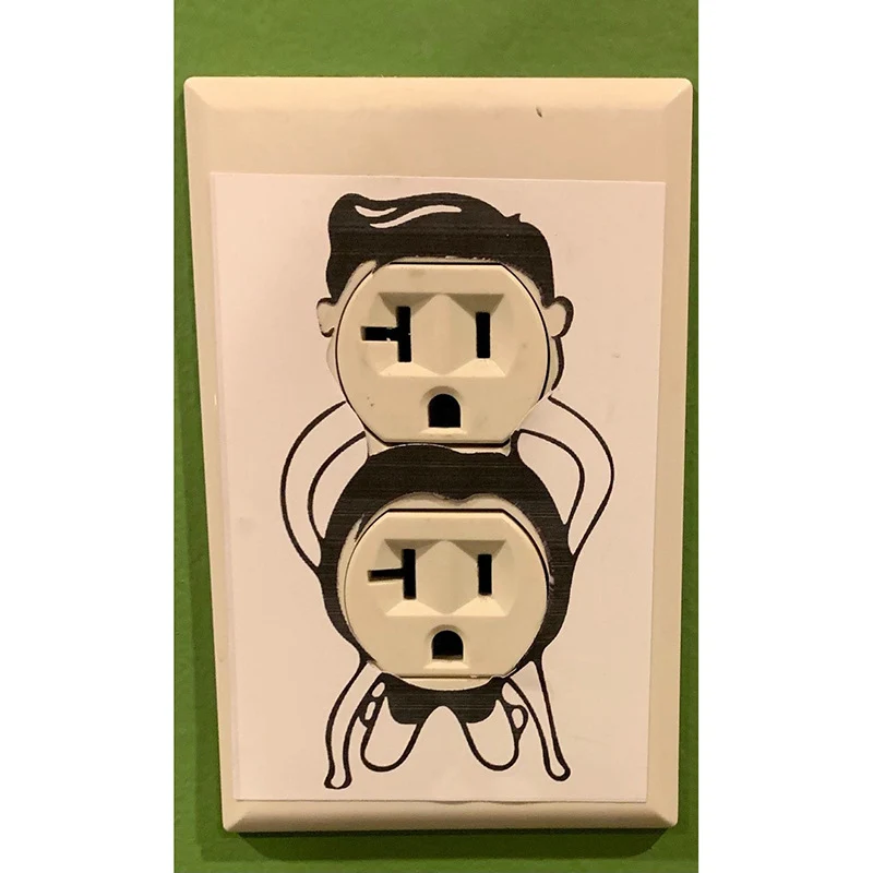 Dekorativer Elektrosteckdosenabdeckungen