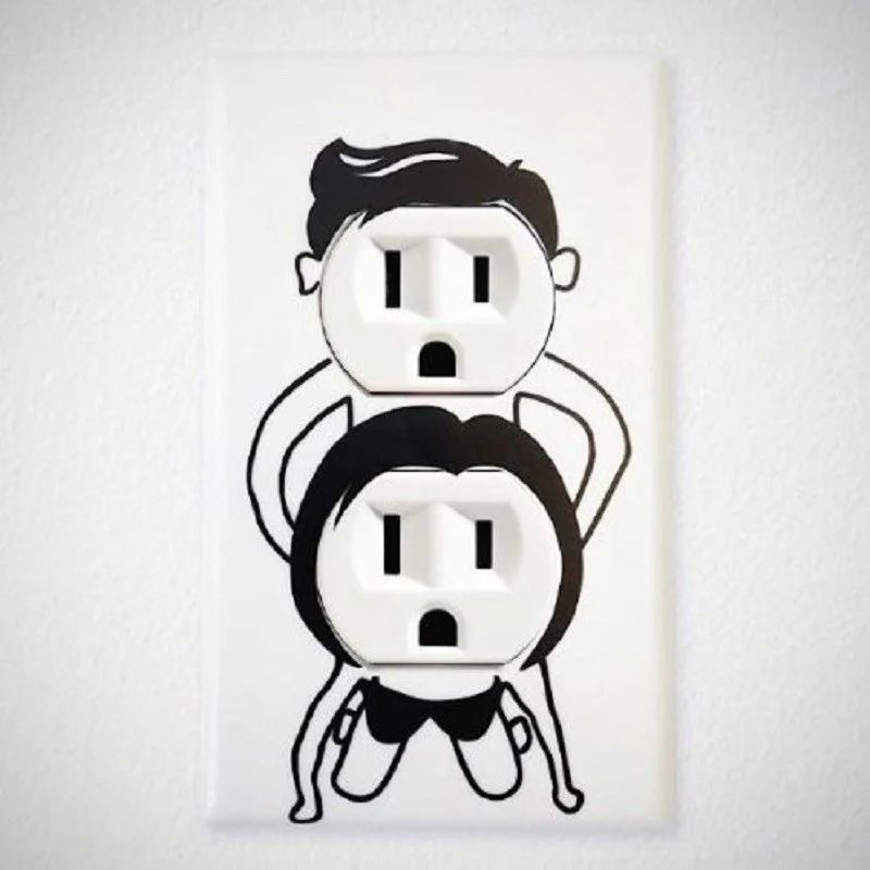 Dekorativer Elektrosteckdosenabdeckungen
