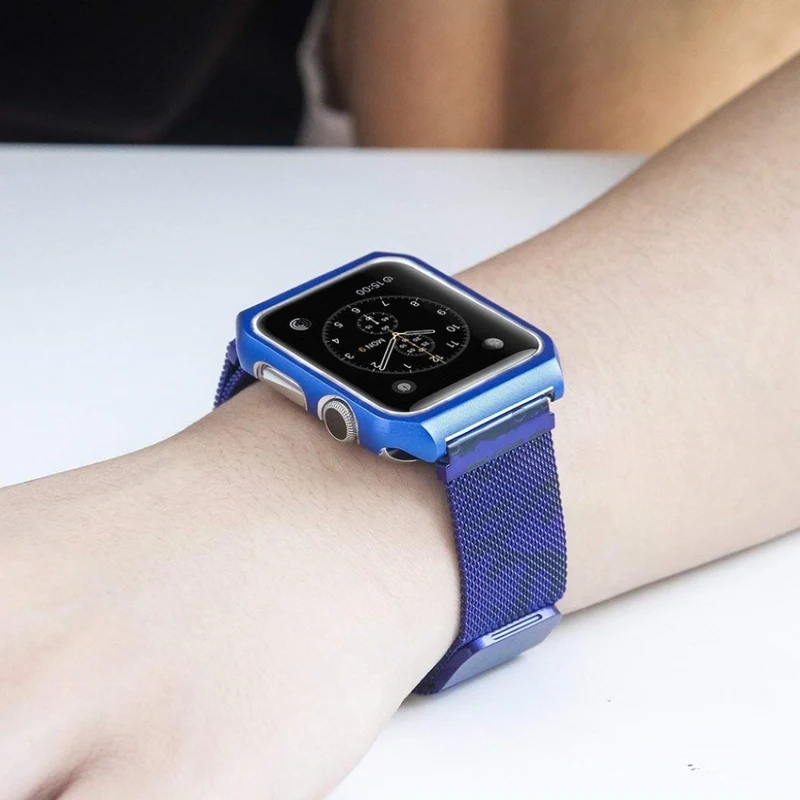 Super modisch Apple Watch Series 1-3 42mm Metall armband