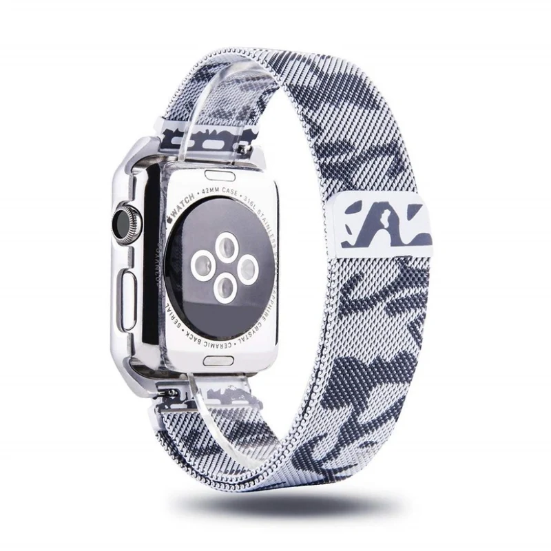 Super modisch Apple Watch Series 1-3 42mm Metall armband