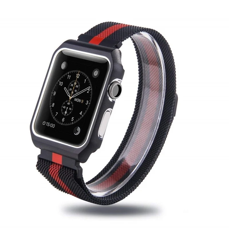 Super modisch Apple Watch Series 1-3 42mm Metall armband