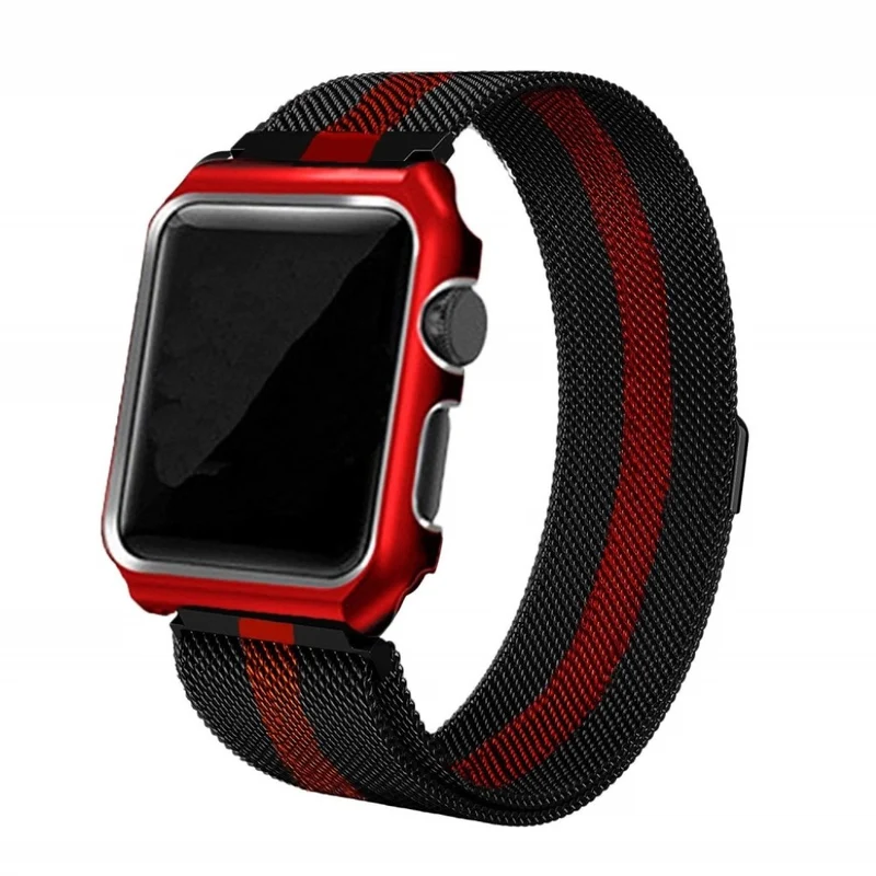 Super modisch Apple Watch Series 1-3 42mm Metall armband
