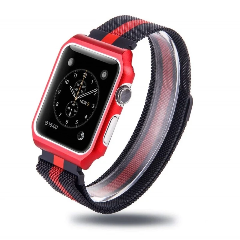 Super modisch Apple Watch Series 1-3 42mm Metall armband