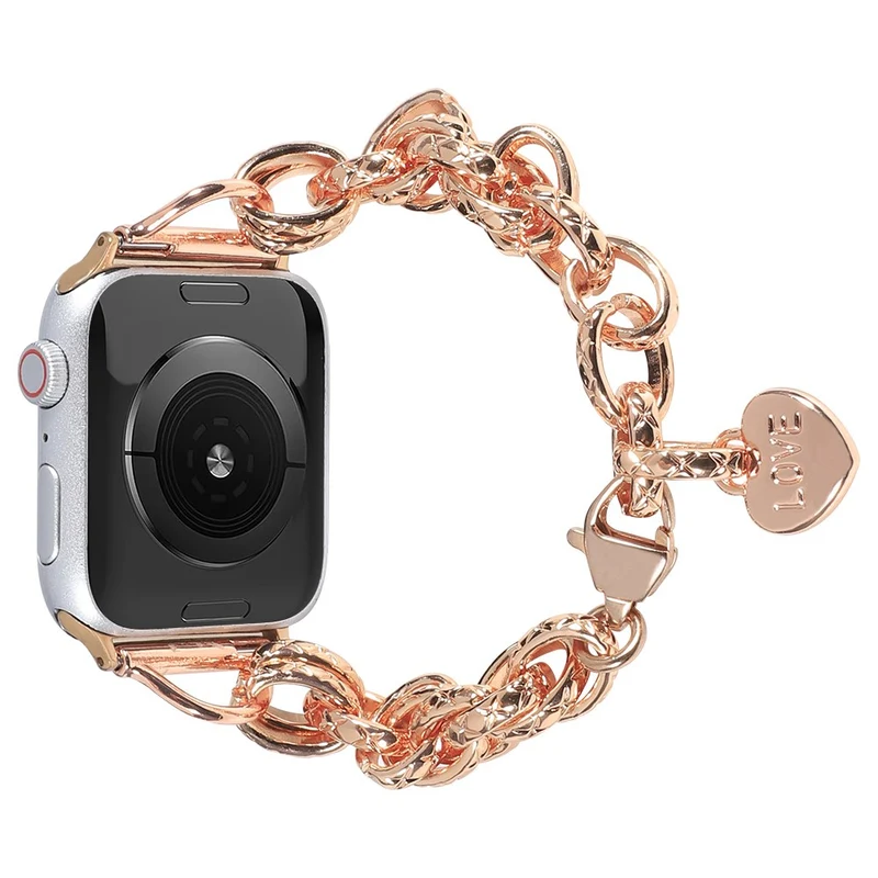 Sehr langlebig Apple Watch Series 7 45mm Metall armband