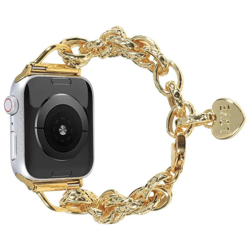 Sehr langlebig Apple Watch Series 7 45mm Metall armband