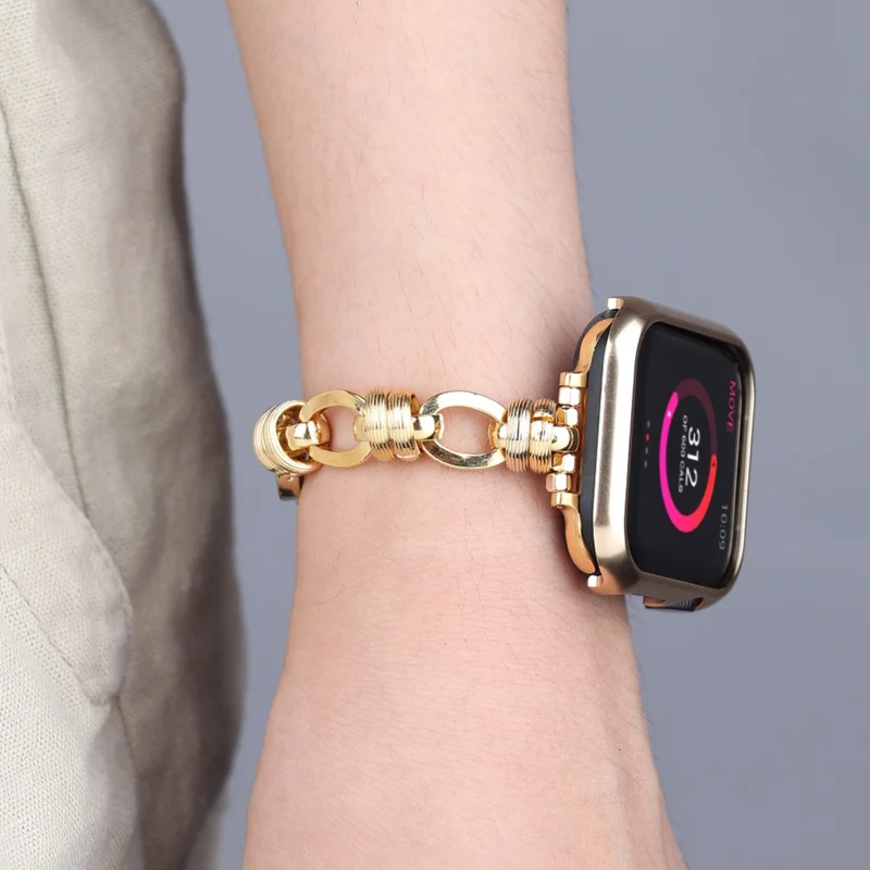 Auffallend nett Apple Watch Series 7 45mm Metall armband