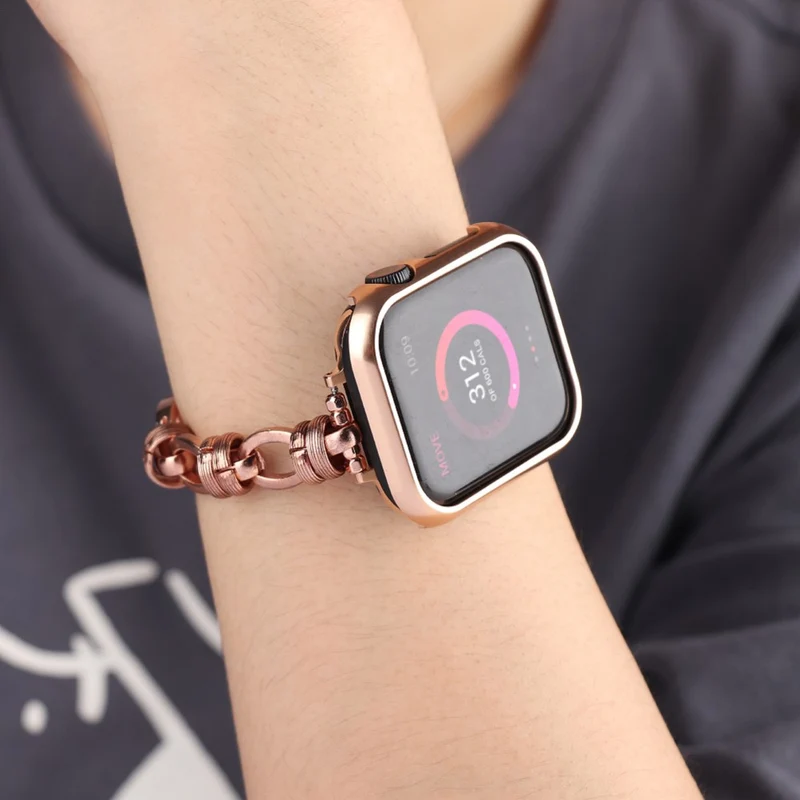 Auffallend nett Apple Watch Series 7 45mm Metall armband