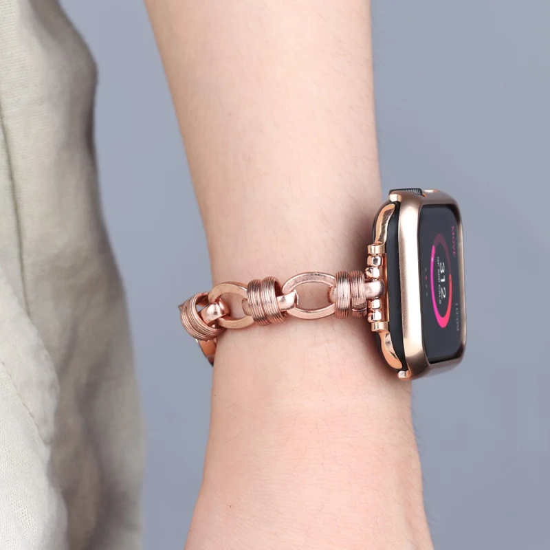 Auffallend nett Apple Watch Series 7 45mm Metall armband
